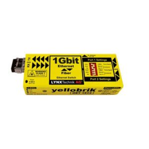 Yellobrik OET 1514 1GbE to Fiber Transceiver