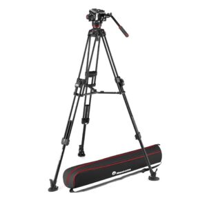 Manfrotto 504X Alu Fast Twin Tripod System