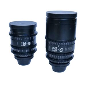Used Sigma 50 to 100mm, 18 to 35mm T2.0 High Speed Zoom Lenses (PL Mount)