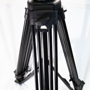 Used Vinten 8AS Tripod System with Ground Spreader and Case