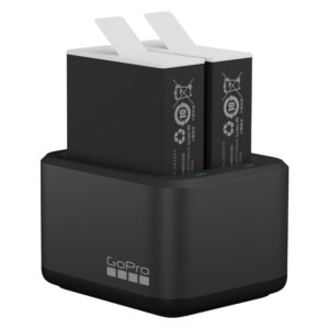 GoPro Dual Battery Charger + Enduro Batteries (Hero 9/10)