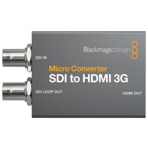 BLACKMAGIC SDI TO HDMI 3G MICRO CONVERTER W/PSU
