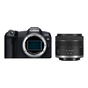 Canon EOS R8 Mirrorless Camera with RF 24-50mm F4.5-6.3 IS STM Lens