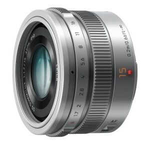 Panasonic Lumix 15mm F1.7 - MFT lens - Silver