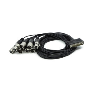 AJA 12G-AM-8XLR-CBL Breakout Cable (XLR)