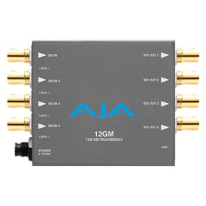 AJA 12GM Muxer/Demuxer Mini Converter
