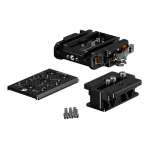 Bright Tangerine LeftField 3 QR Baseplate (Standard) for Red V-Raptor