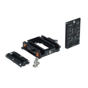 Bright Tangerine LeftField 3 Sony FX6 QR Baseplate