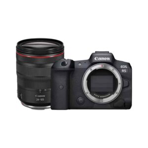 Canon EOS R5 Mirrorless Camera + RF 24-105mm F4L IS USM Lens