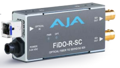 AJA FIDO-R-S Single Fiber to SDI