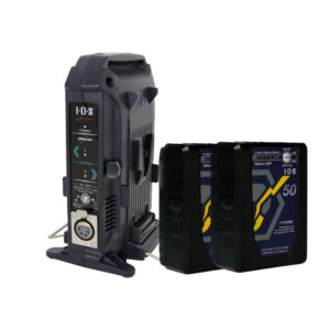 IDX 2x IMICRO-50P with FREE VL-2X Charger