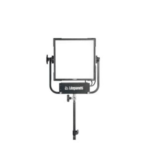 Litepanels Gemini 1x1 Soft RGBWW LED Panel (Pole-Operated Yoke, Bare Ends)