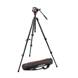 Manfrotto 500 Fluid Video Head & 755CX3 CF Single Leg Tripod