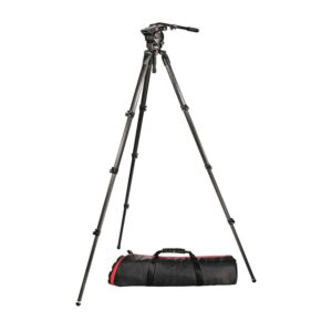 Manfrotto 526 Video Head with 536 Carbon Fibre Tripod