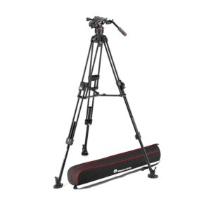 Manfrotto Nitrotech 608 Series with 645 Fast Twin Alu Tripod