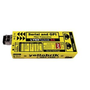 Lynx Technik Yellobrik ODT 1540 RS232/422/485 and GPI Fiber Transceiver (CWDM)