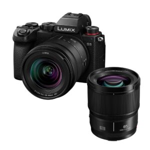 Panasonic Lumix S5 with 20-60mm and 85mm Lenses