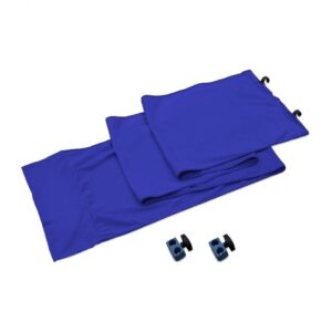Panoramic Background Connection Kit 2.3m Chroma Key Blue