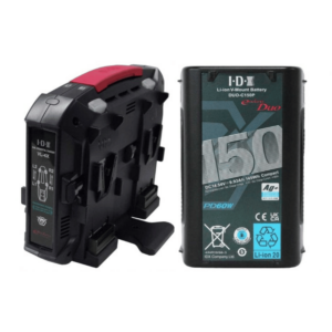 IDX DUO-C150P Batteries and VL-4X Charger Kit