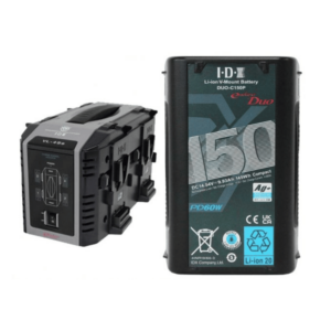 IDX DUO-C150P Batteries and VL-4SE Charger Kit