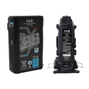 IDX DUO-C98P Batteries and VL-2X Sequential Charger Kit
