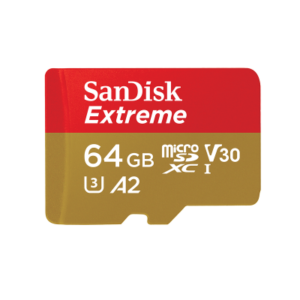 SanDisk Extreme MicroSDXC 64GB With SD Adapter