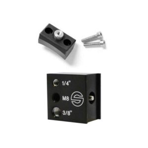 Sachtler Accessory Mount with 1/4 in, M8, 3/8 in Tap Holes