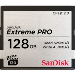 SanDisk 128GB 525MB/S - CFast