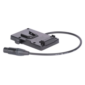 Vocas V-lock Mount Plate 4 Pin XLR Connector