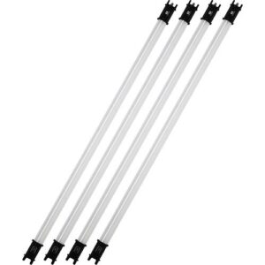 Nanlite PavoTube 30C 4' RGBW LED Tube with Internal Battery 4 Light Kit