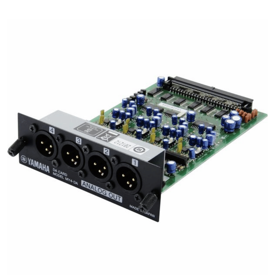 YAMAHA ヤマハ　DA CARD MY4-DA YAMAHA MY4-DA DA Card 4-Channel Analog Output I/O Expansion