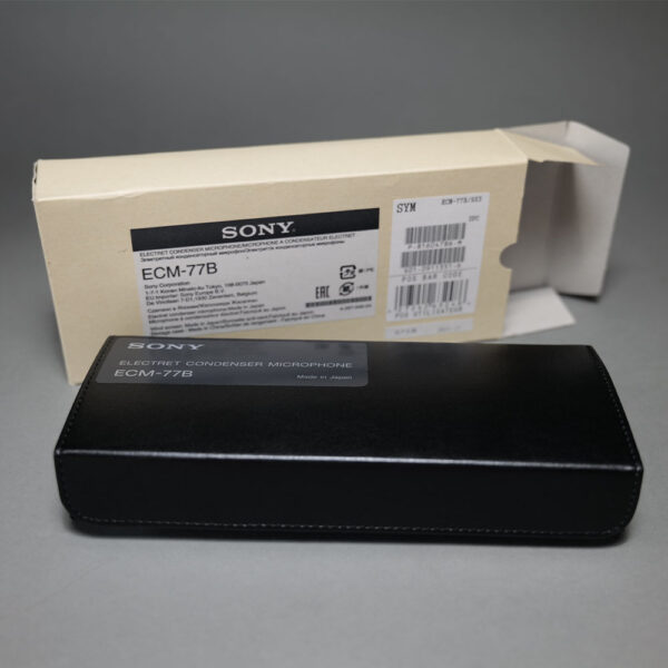 Used Sony ECM-77B Lavalier Microphone - bps-tv.co.uk