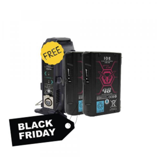 IDX 2x CUE-J98 With FREE VL-2X Charger