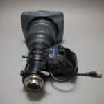 Used Canon HJ21ex7.5B IRSE telephoto HD Broadcast ENG lens_2