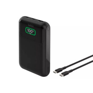 Belkin 20,000mAh 65W Laptop Charger Power Bank USB-C - Black