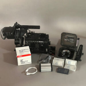Used Sony PMW-F55 with DVF-EL100 Viewfinder - 3015 Hours